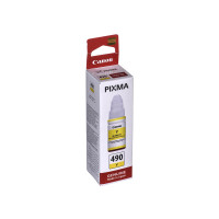 Produktbild för Canon GI 490 Y - gul - original - påfyllnadsbläck