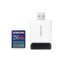 Produktbild för Samsung PRO Ultimate MB-SY256SB - flash-minneskort - 256 GB - SDXC UHS-I