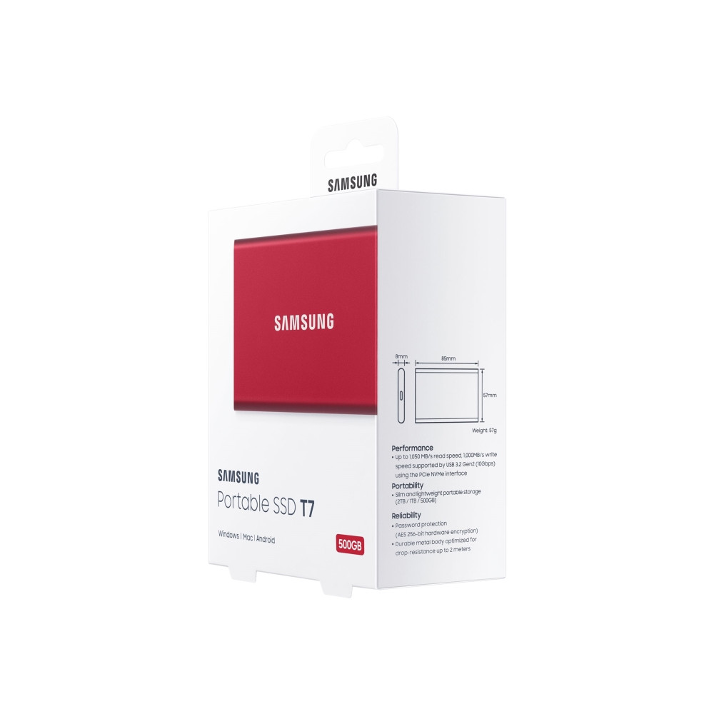 Produktbild för Samsung T7 MU-PC500R