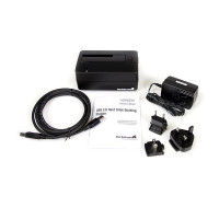 Produktbild för StarTech.com SuperSpeed USB 3.0 to SATA Hard Drive Docking station for 2.5/3.5 HDD - HDD Docking station - SATA Dock - HDD dockningsstation - SATA 3Gb/s - USB 3.0
