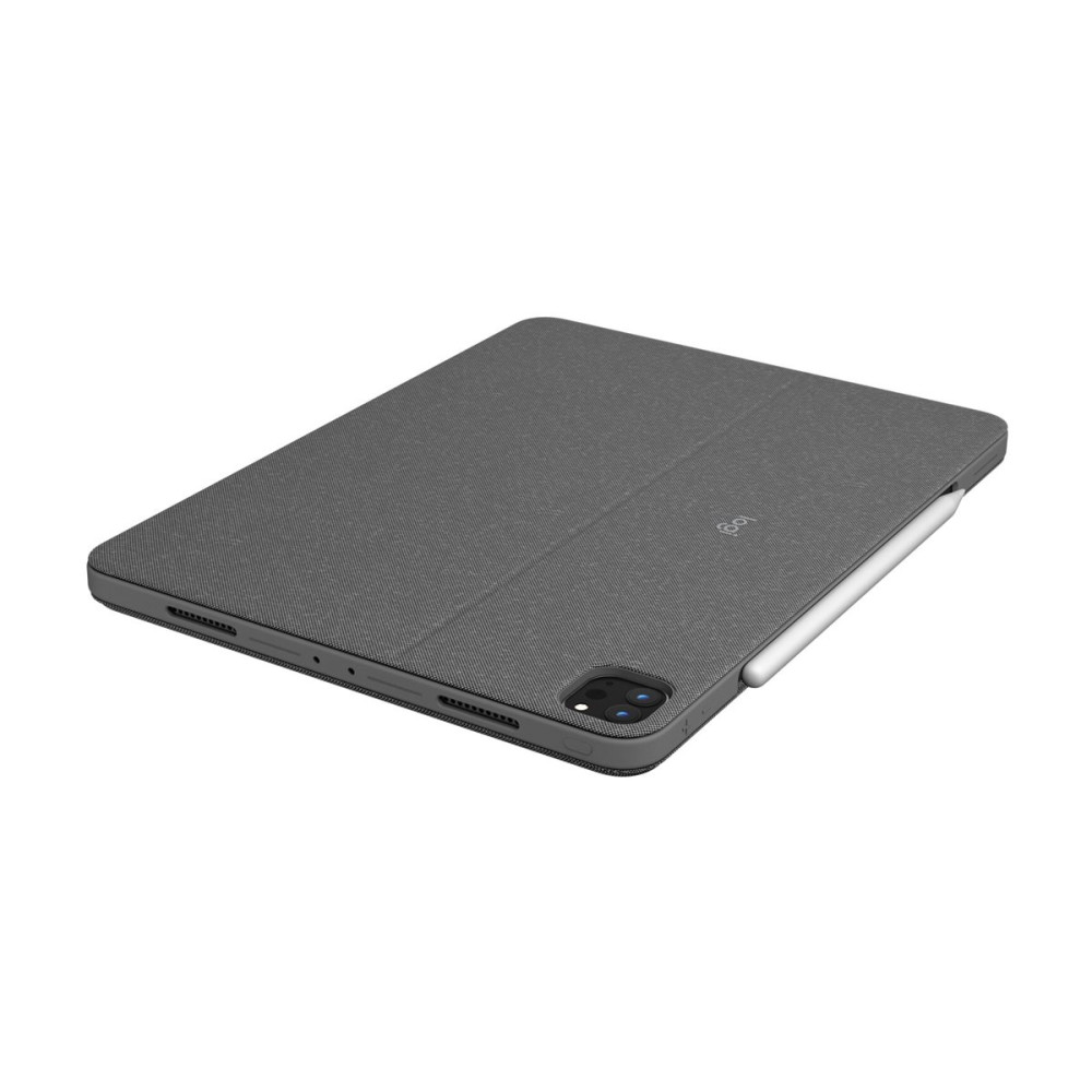 Produktbild för Logitech Combo Touch - tangentbord och foliefodral - med pekdyna - AZERTY - fransk - grafit Inmatningsenhet