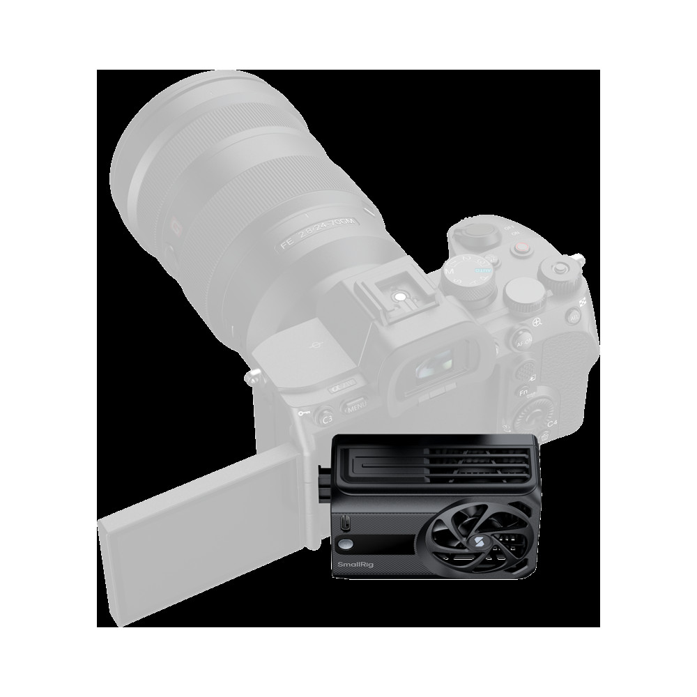 Produktbild för SmallRig 5328 Cooling Fan for Mirrorless Cameras (Hybrid Cooling)