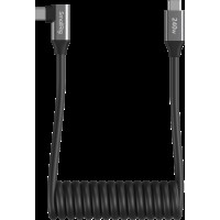 Produktbild för SmallRig 5730 USB-C Data Cable Coiled (Straight to Angled)