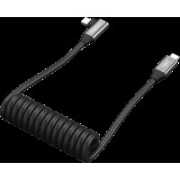 Produktbild för SmallRig 5730 USB-C Data Cable Coiled (Straight to Angled)