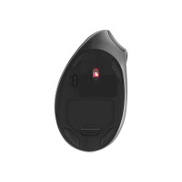 Produktbild för DELTACO OFFICE - vertikal mus - 2.4 GHz - svart