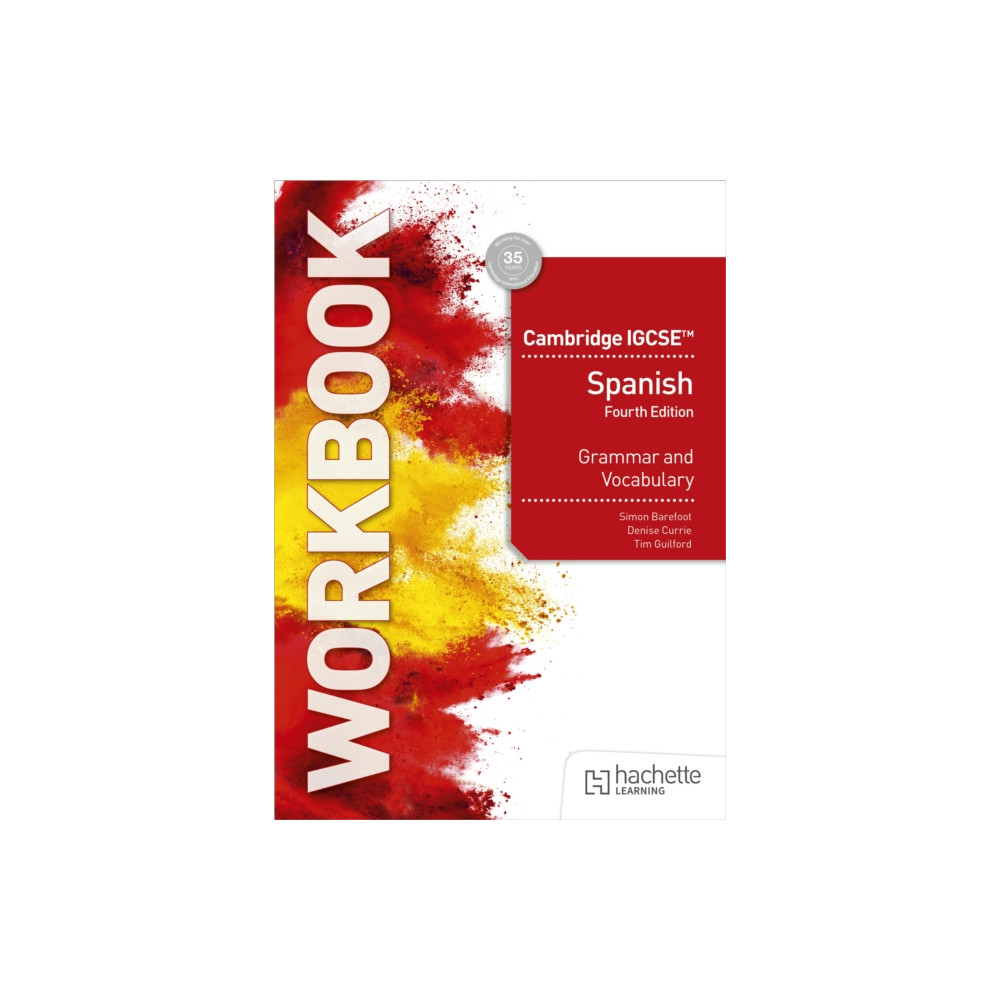 Produktbild för Cambridge IGCSE™ Spanish Grammar and Vocabulary Workbook (häftad, eng)