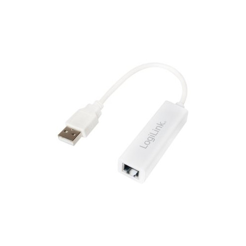 2direct LogiLink USB 2.0 to Fast Ethernet RJ45 Adapter - nätverksadapter - USB 2.0 - 10/100 Ethernet