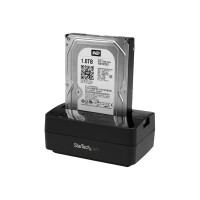 Produktbild för Startech Hårddisk-dockningsstation för 2,5/3,5" SATA-hårddiskar - USB 3.1 (USB-A, USB-C) eller eSATA - HDD dockningsstation - SATA 6Gb/s - eSATA, USB 3.1 (Gen 2)
