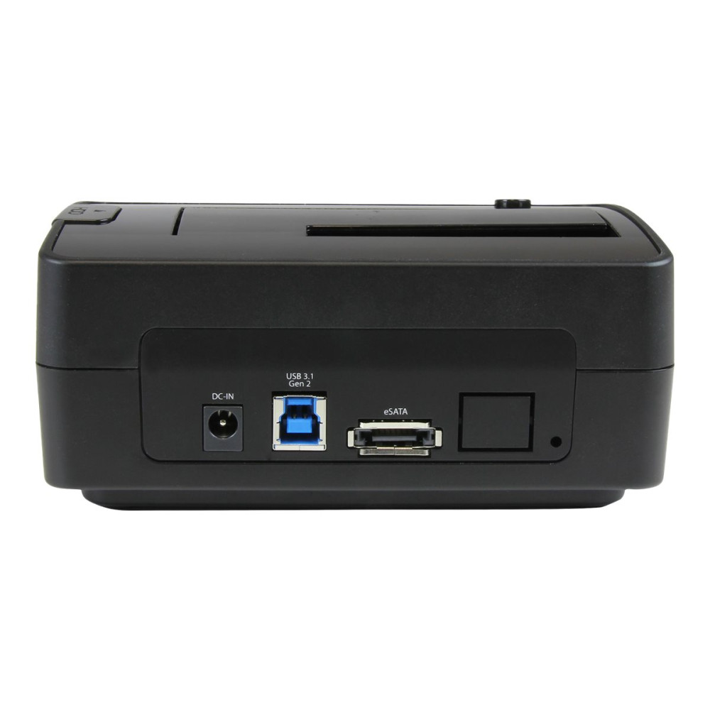 Produktbild för Startech Hårddisk-dockningsstation för 2,5/3,5" SATA-hårddiskar - USB 3.1 (USB-A, USB-C) eller eSATA - HDD dockningsstation - SATA 6Gb/s - eSATA, USB 3.1 (Gen 2)