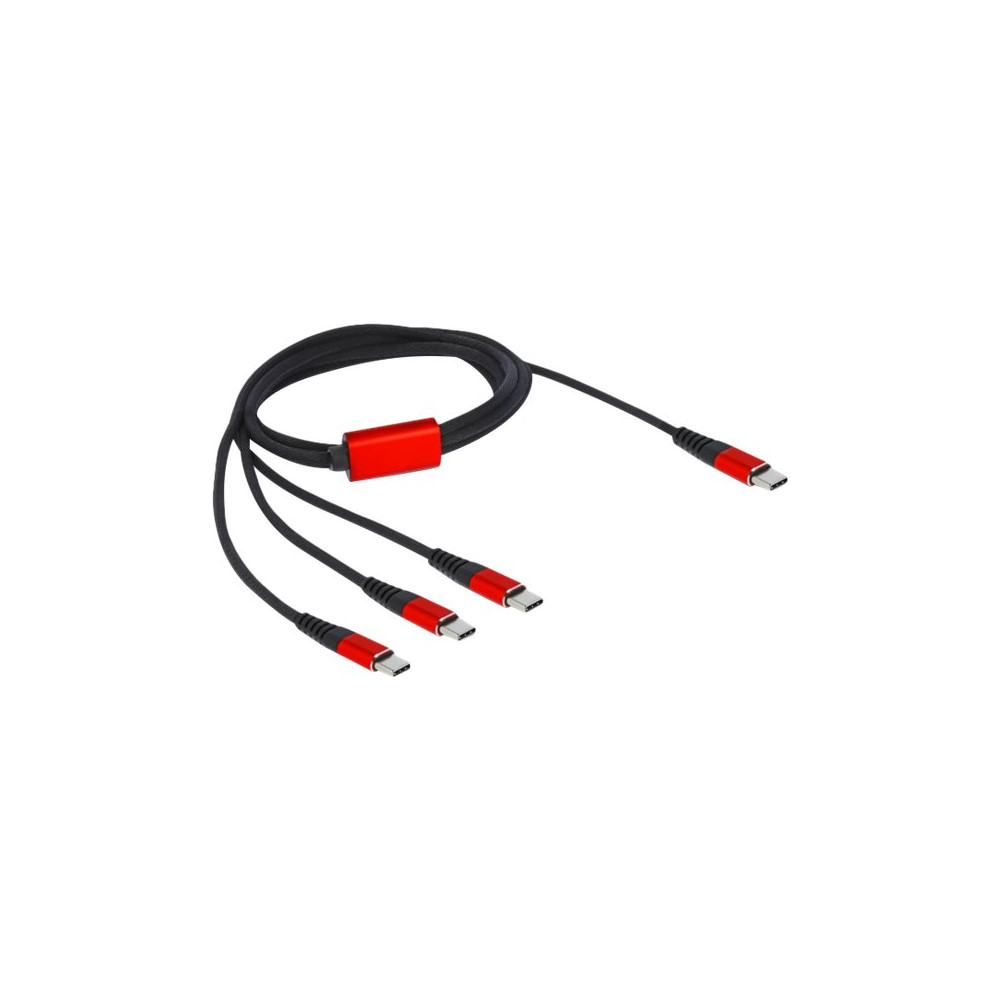 Produktbild för Delock - USB typ C-kabel - USB-C till USB-C - 1 m