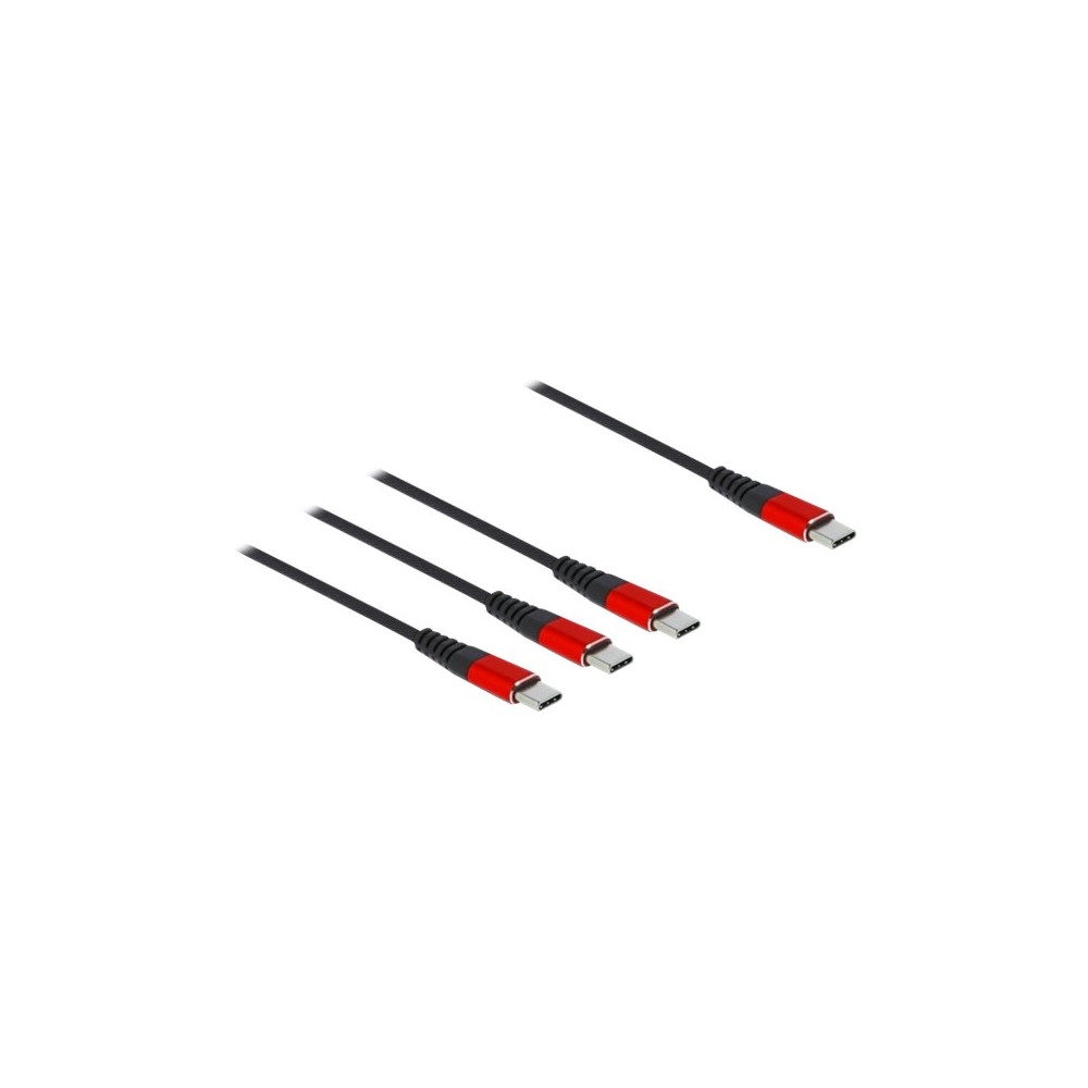 Produktbild för Delock - USB typ C-kabel - USB-C till USB-C - 1 m