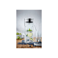 Produktbild för WMF Motion - water decanter - rostfritt stål - Höjd 24 cm - 0.8 L