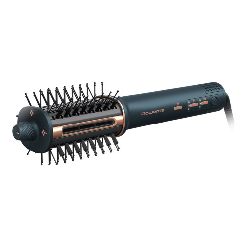 Rowenta Rowenta Air Brush 3D UB9720E0 - hårutjämnande borste/hårtork - dark blue/copper
