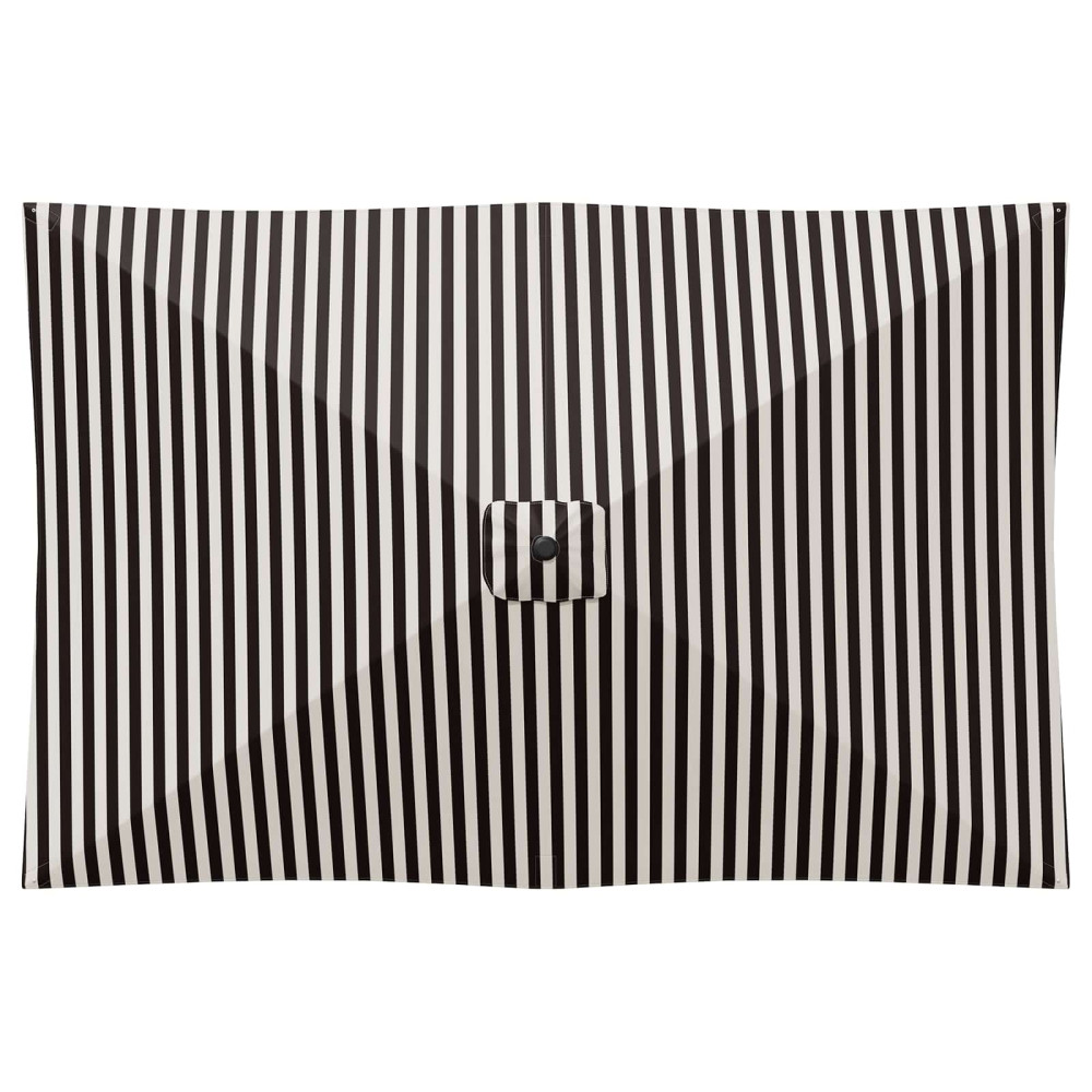 Produktbild för Trädgårdsparasol 200 x 300 cm Polyester Rektangulär