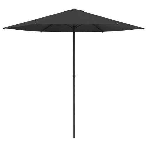 vidaXL Trädgårdsparasol 230 x 230 cm Polyester Rektangulär Antracit
