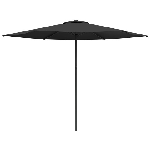 vidaXL Trädgårdsparasol 300 x 300 cm Polyester Rektangulär Antracit