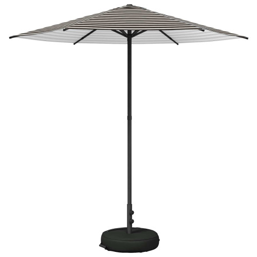 vidaXL Trädgårdsparasol med Ställ 230 x 230 cm Polyester Rektangulär