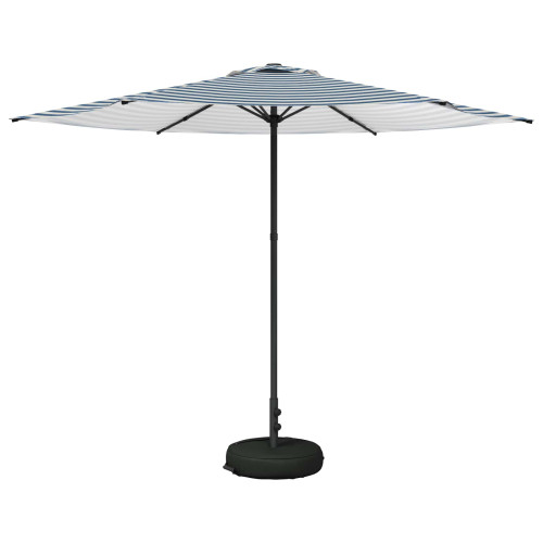 vidaXL Trädgårdsparasol med Ställ 300 x 300 cm Polyester Rektangulär