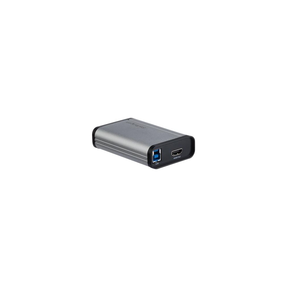 Produktbild för StarTech.com HDMI till USB C Videoinspelningsenhet 1080p 60 b/s - UVC - Extern USB 3.0 Type-C inspelning/livestreaming - HDMI Audio/Video inspelningsadapter - Fungerar med USB-C/USB-A/Thunderbolt 3 - videofångstadapter - USB 3.0 - TAA-kompatibel