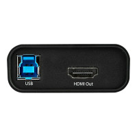 Produktbild för StarTech.com HDMI till USB C Videoinspelningsenhet 1080p 60 b/s - UVC - Extern USB 3.0 Type-C inspelning/livestreaming - HDMI Audio/Video inspelningsadapter - Fungerar med USB-C/USB-A/Thunderbolt 3 - videofångstadapter - USB 3.0 - TAA-kompatibel