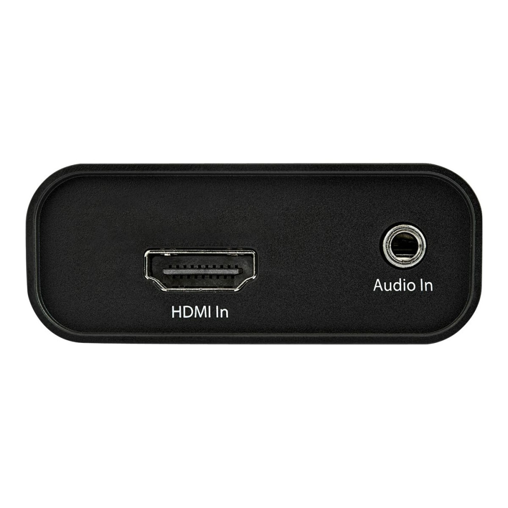 Produktbild för StarTech.com HDMI till USB C Videoinspelningsenhet 1080p 60 b/s - UVC - Extern USB 3.0 Type-C inspelning/livestreaming - HDMI Audio/Video inspelningsadapter - Fungerar med USB-C/USB-A/Thunderbolt 3 - videofångstadapter - USB 3.0 - TAA-kompatibel
