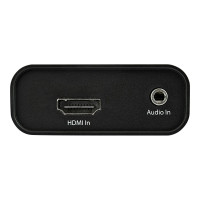 Produktbild för StarTech.com HDMI till USB C Videoinspelningsenhet 1080p 60 b/s - UVC - Extern USB 3.0 Type-C inspelning/livestreaming - HDMI Audio/Video inspelningsadapter - Fungerar med USB-C/USB-A/Thunderbolt 3 - videofångstadapter - USB 3.0 - TAA-kompatibel