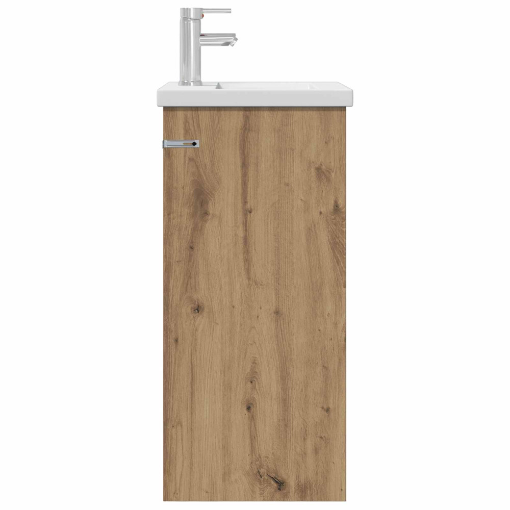 Produktbild för Badrumsspegel med handfat Artisan-ek 42 x 40 x 84,5 cm