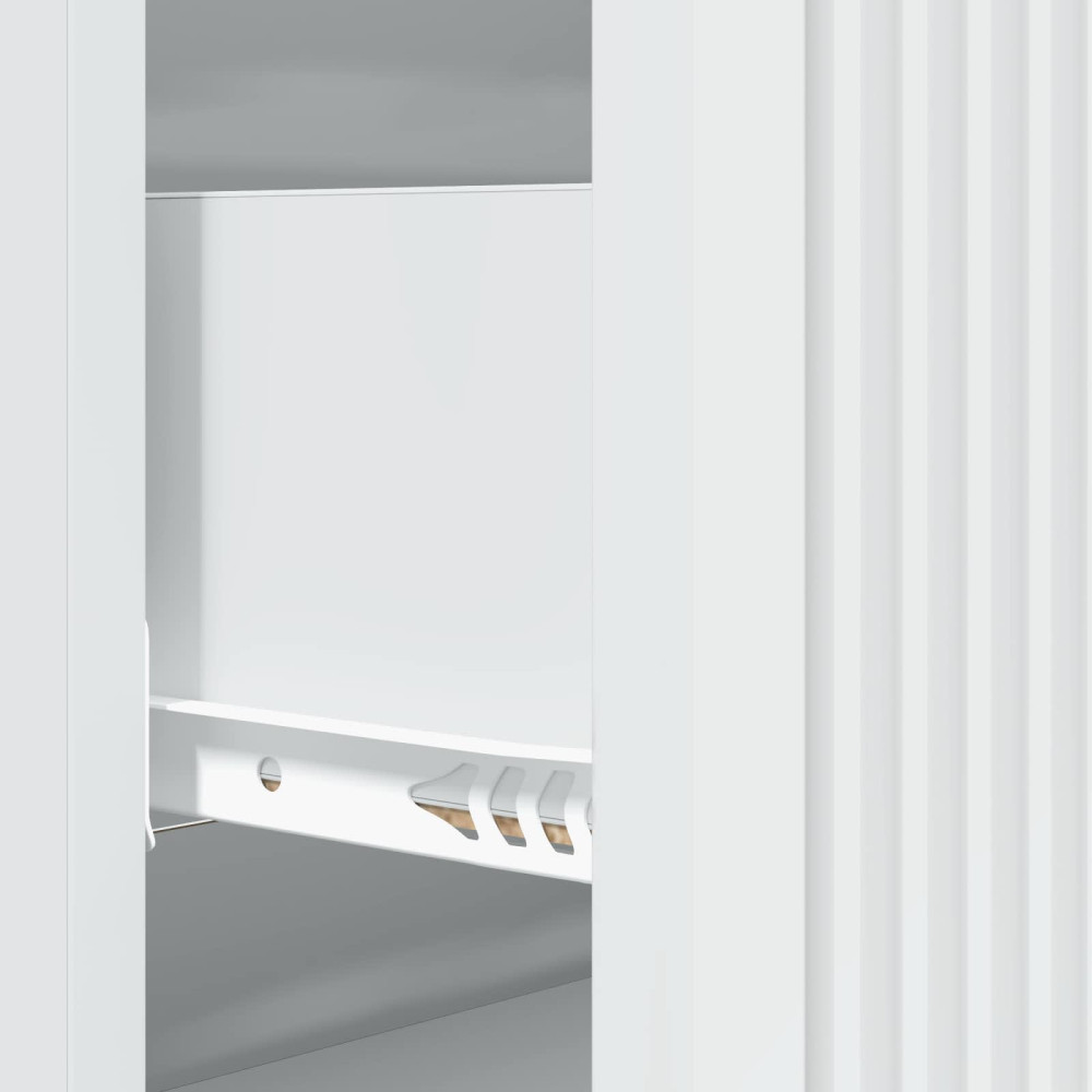 Produktbild för Lådans skåp Vit 66 x 34,5 x 90 cm Konstruerat trä