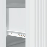 Produktbild för Lådans skåp Vit 66 x 34,5 x 90 cm Konstruerat trä