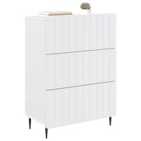 Produktbild för Lådans skåp Vit 66 x 34,5 x 92 cm Konstruerat trä