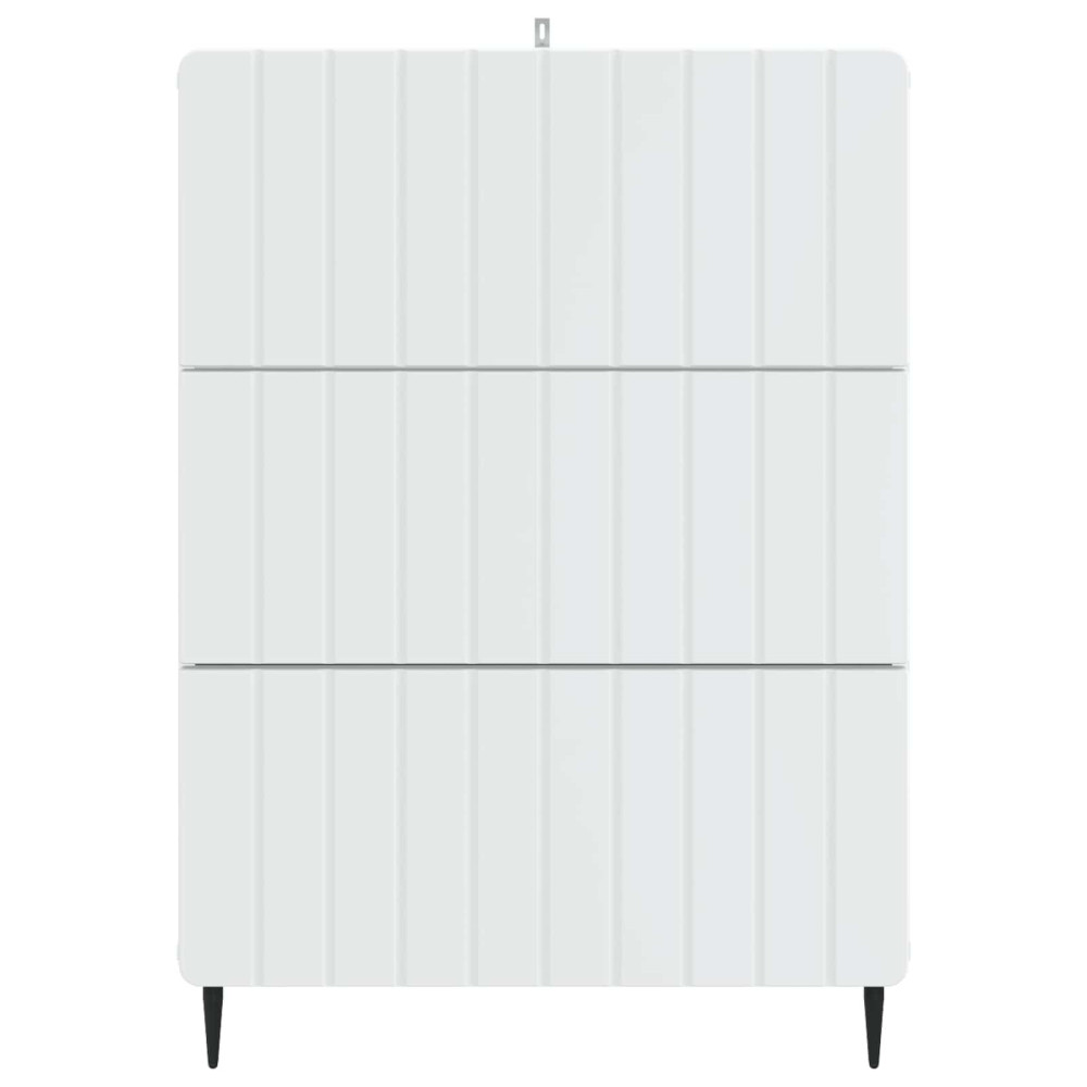 Produktbild för Lådans skåp Vit 66 x 34,5 x 92 cm Konstruerat trä