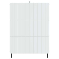 Produktbild för Lådans skåp Vit 66 x 34,5 x 92 cm Konstruerat trä