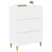 Produktbild för Lådans skåp Vit 66 x 34,5 x 90 cm Konstruerat trä