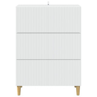 Produktbild för Lådans skåp Vit 66 x 34,5 x 90 cm Konstruerat trä