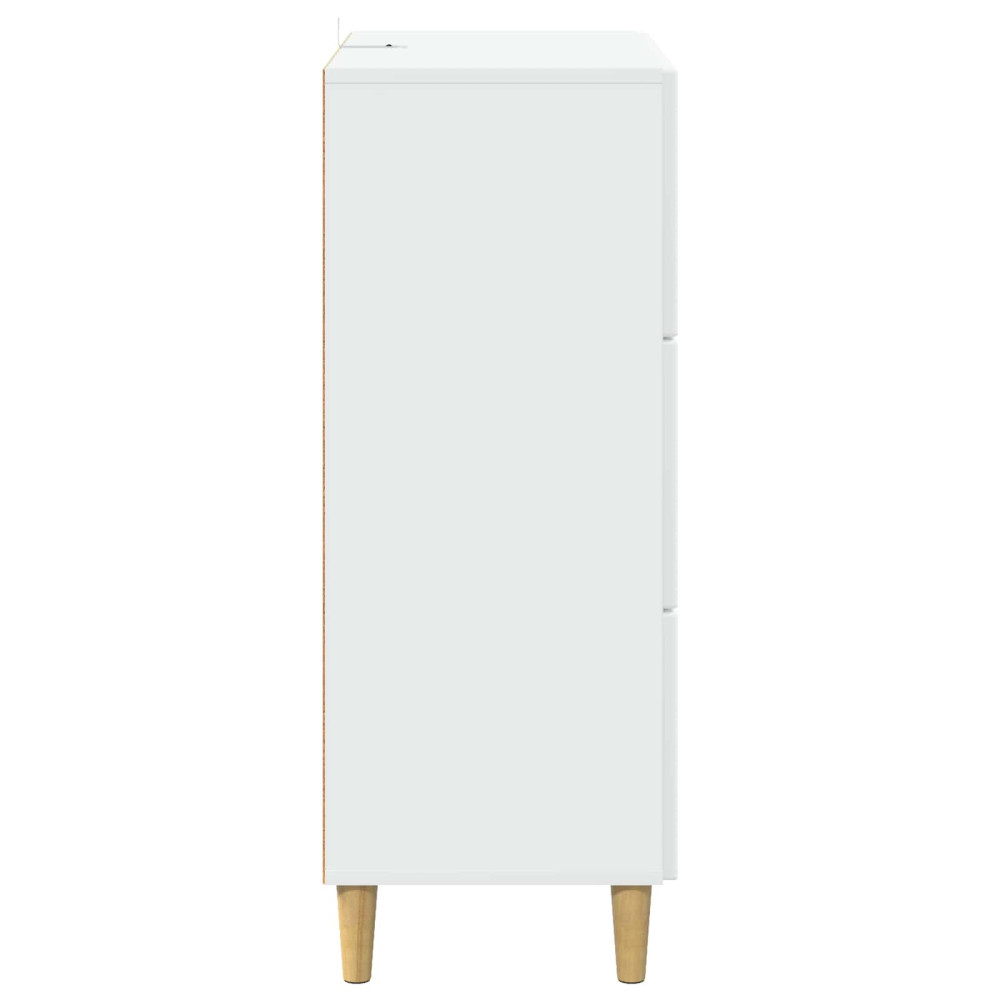 Produktbild för Lådans skåp Vit 66 x 34,5 x 90 cm Konstruerat trä