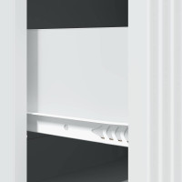 Produktbild för Lådans skåp Vit 66 x 34,5 x 90 cm Konstruerat trä
