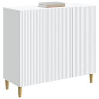 Produktbild för Sideboard Vit 89 x 34,5 x 80 cm Konstruerat trä