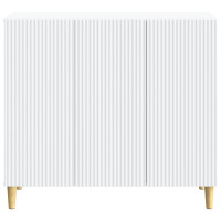 Produktbild för Sideboard Vit 89 x 34,5 x 80 cm Konstruerat trä