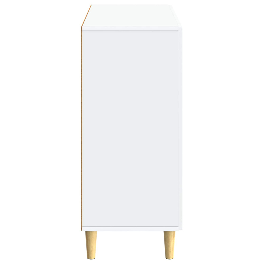 Produktbild för Sideboard Vit 89 x 34,5 x 80 cm Konstruerat trä