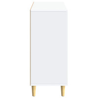 Produktbild för Sideboard Vit 89 x 34,5 x 80 cm Konstruerat trä