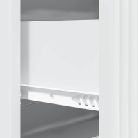 Produktbild för Lådans skåp Vit 66 x 34,5 x 89,5 cm Konstruerat trä