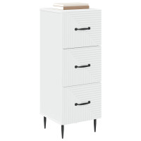 Produktbild för Lådans skåp Vit 33 x 34,5 x 89,5 cm Konstruerat trä