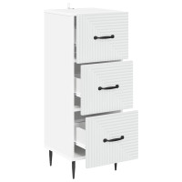 Produktbild för Lådans skåp Vit 33 x 34,5 x 89,5 cm Konstruerat trä