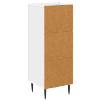 Produktbild för Lådans skåp Vit 33 x 34,5 x 89,5 cm Konstruerat trä