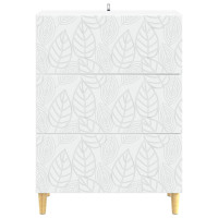 Produktbild för Lådans skåp Vit 66 x 34,5 x 90 cm Konstruerat trä
