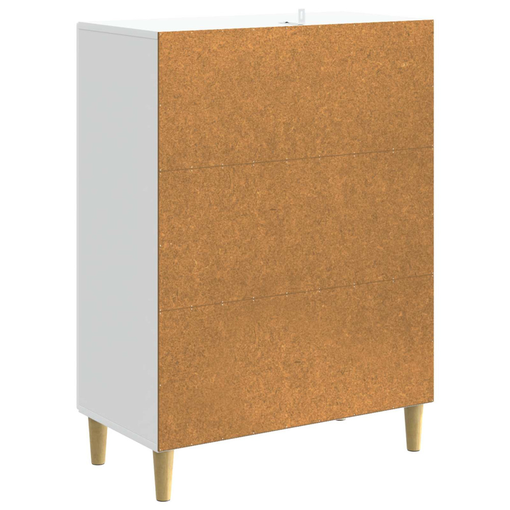Produktbild för Lådans skåp Vit 66 x 34,5 x 90 cm Konstruerat trä