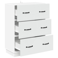 Produktbild för Lådans skåp Vit 66 x 34,5 x 87 cm Konstruerat trä