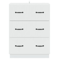Produktbild för Lådans skåp Vit 66 x 34,5 x 87 cm Konstruerat trä