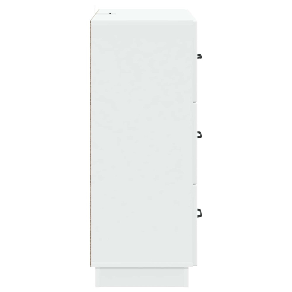 Produktbild för Lådans skåp Vit 66 x 34,5 x 87 cm Konstruerat trä