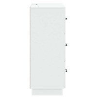 Produktbild för Lådans skåp Vit 66 x 34,5 x 87 cm Konstruerat trä